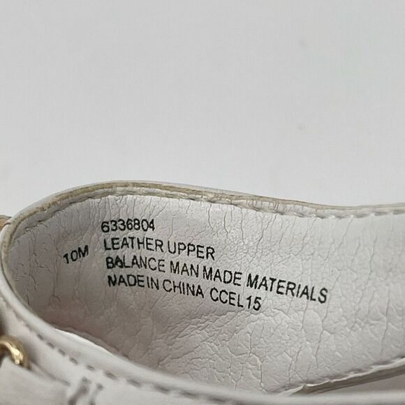 ISOLA Sandal Women’s Size 10 White Leather Rhinestone Thong Slingback Flat - Picture 4 of 14